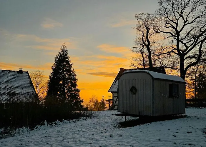 Modern In Nature With A View Feriehus Extertal